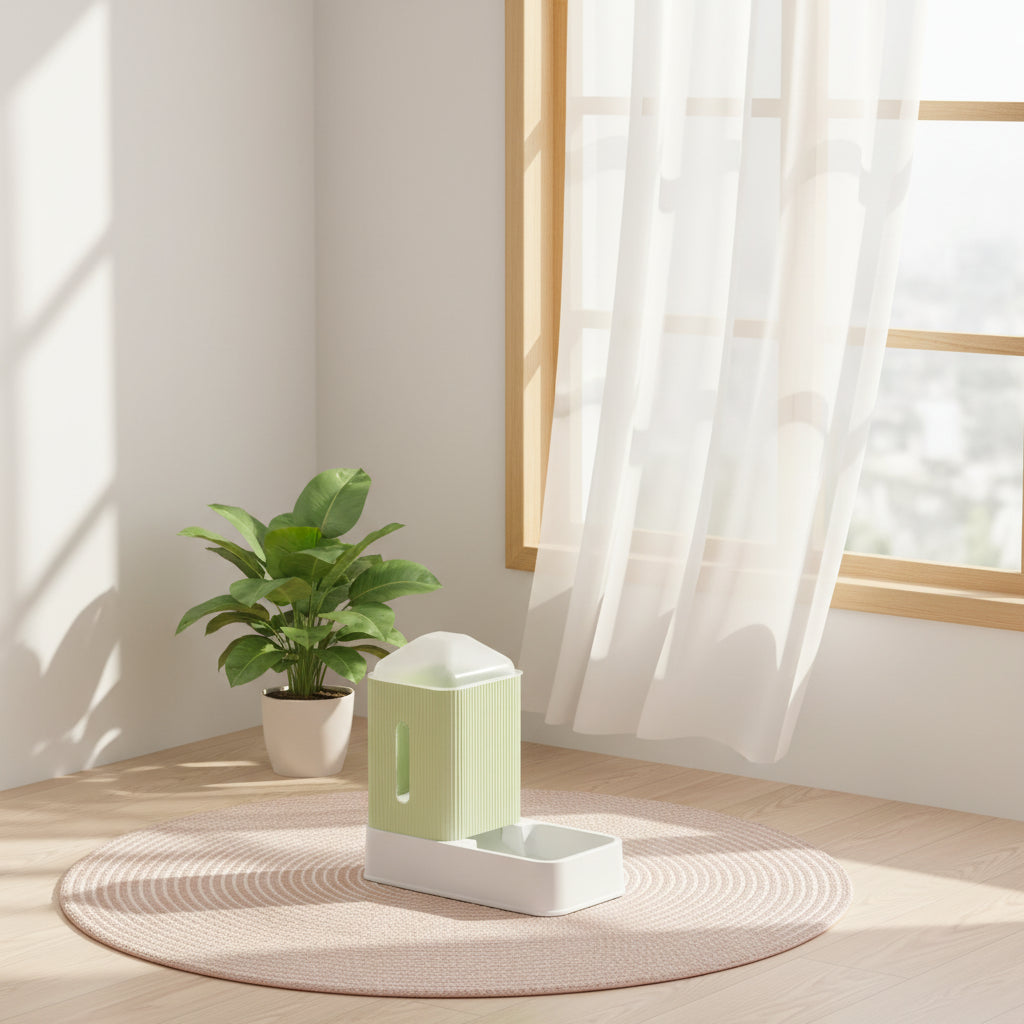 Distributeur de nourriture sèche pour chien et chat - Âme & Muzo