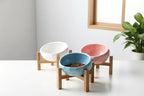 Bols en céramique - Bleu- Blanc- Rose- Âme & Muzo