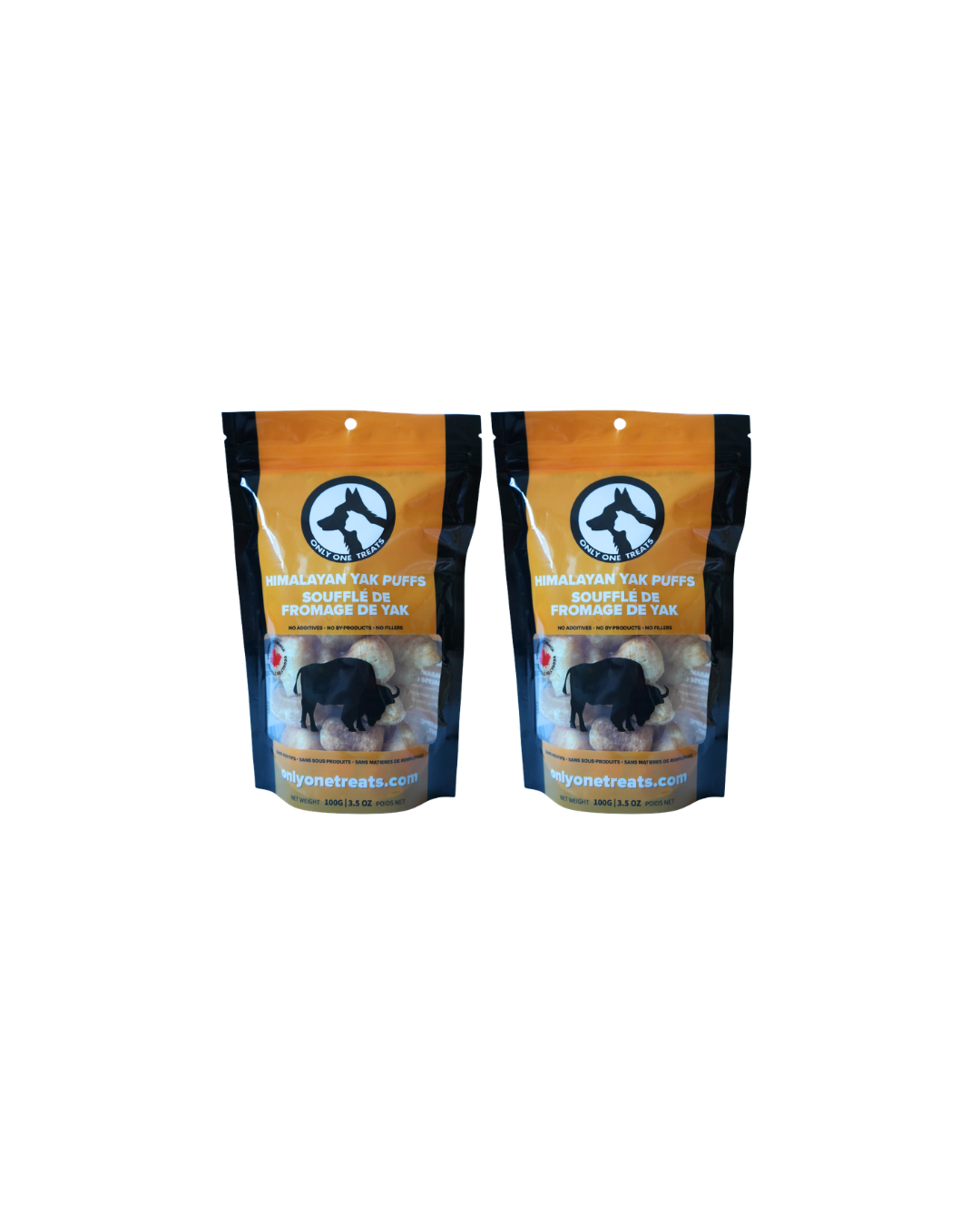 Les Puffs de Yak Snak – Gâterie Soufflée Naturelle pour Chien | 100g