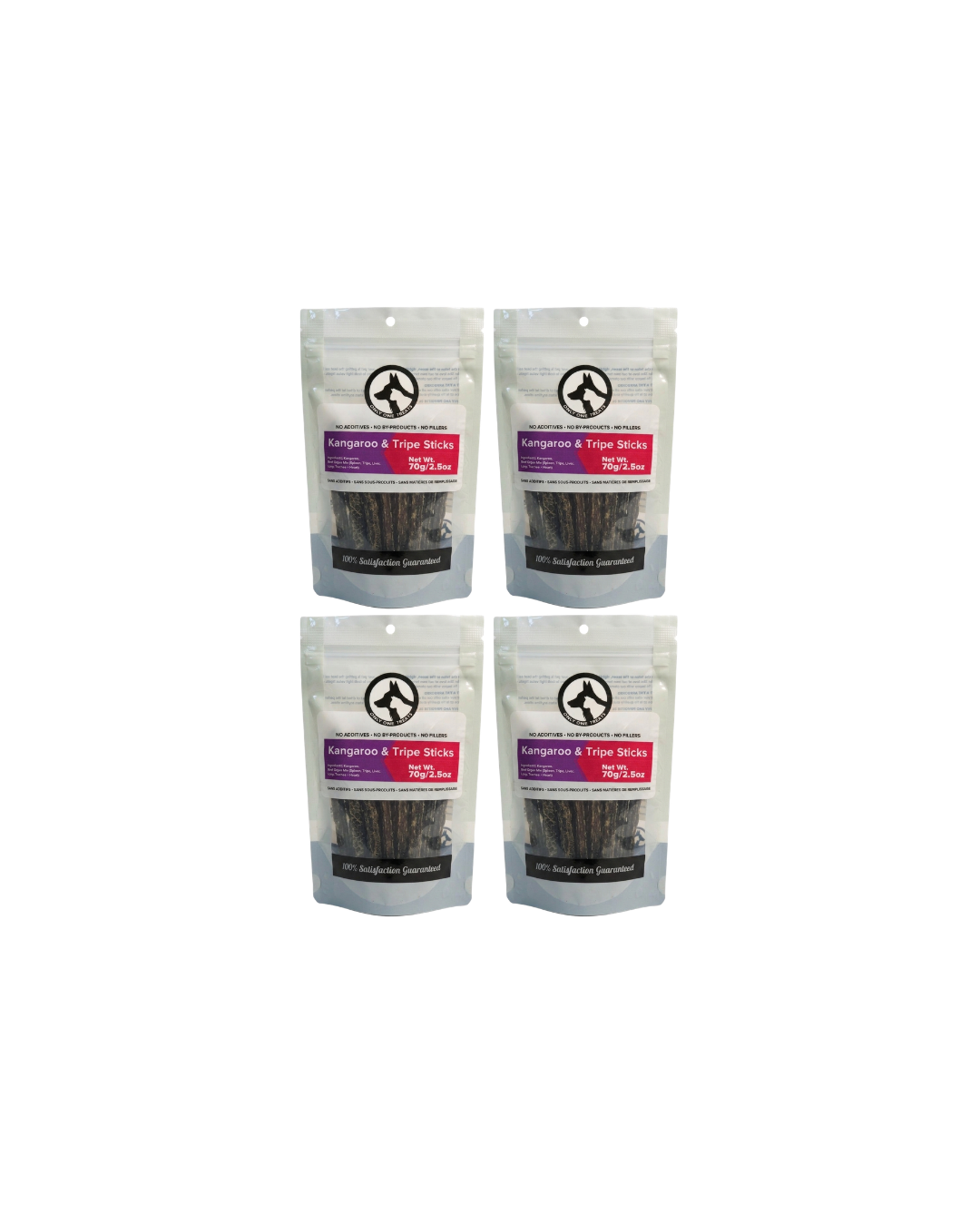 Les Bâtonnets Kangourou & Tripes de Bœuf – Gâterie Naturelle Haute Protéine pour Chien | 70g