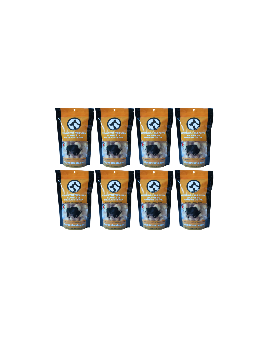 Les Puffs de Yak Snak – Gâterie Soufflée Naturelle pour Chien | 100g