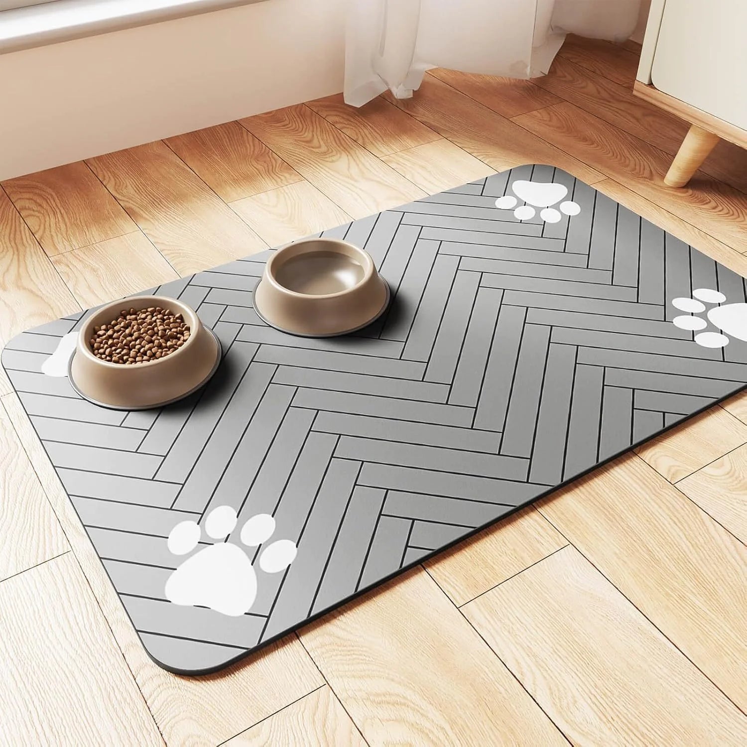 Tapis de repas silicone pour chien et chat