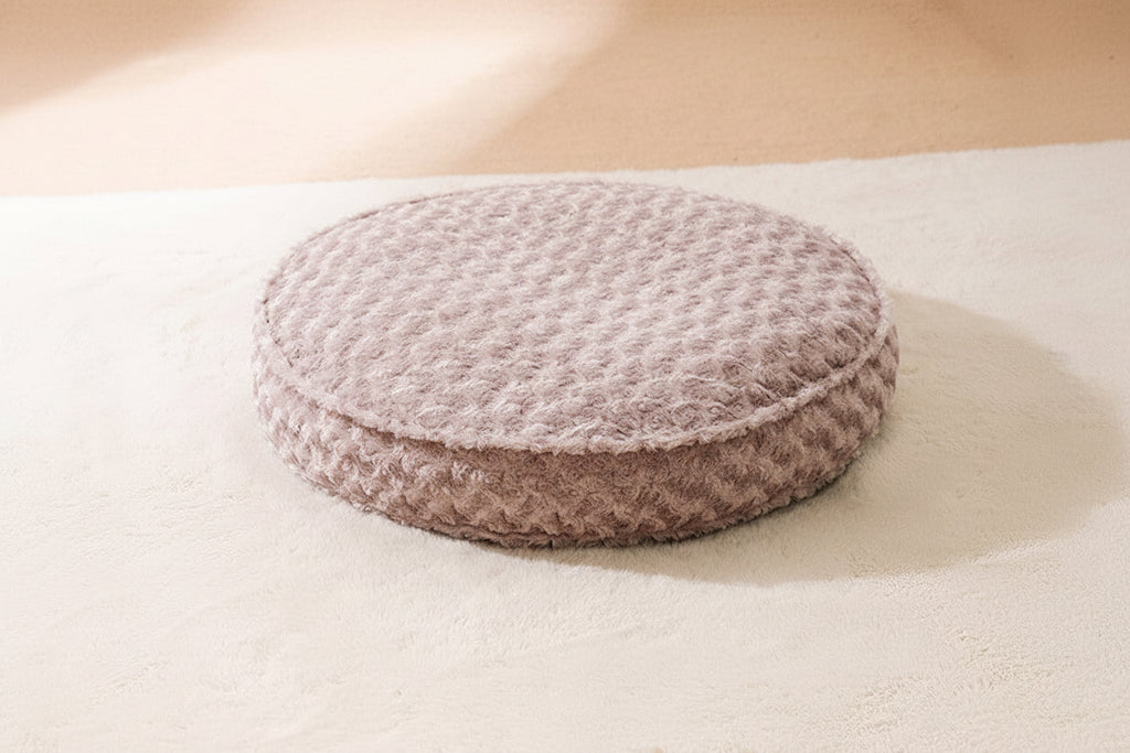 Coussin rond imperméable confortable pour chien et chat - Âme & Muzo