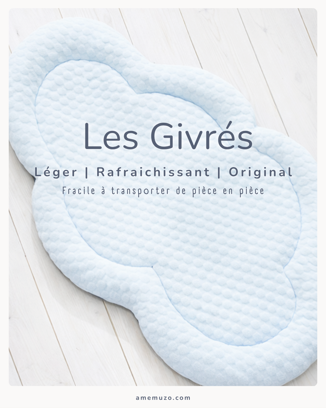 Les Givrés- Tapis Rafraîchissants pour Chiens et Chats - Confort d'Été