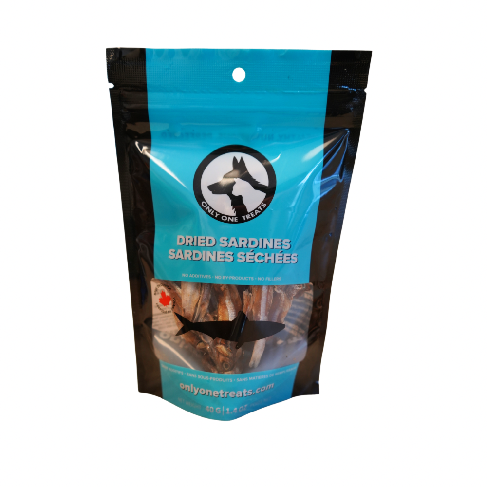 La Sardine Séchée – Gâterie Naturelle pour Chien, Chat et plus 40g