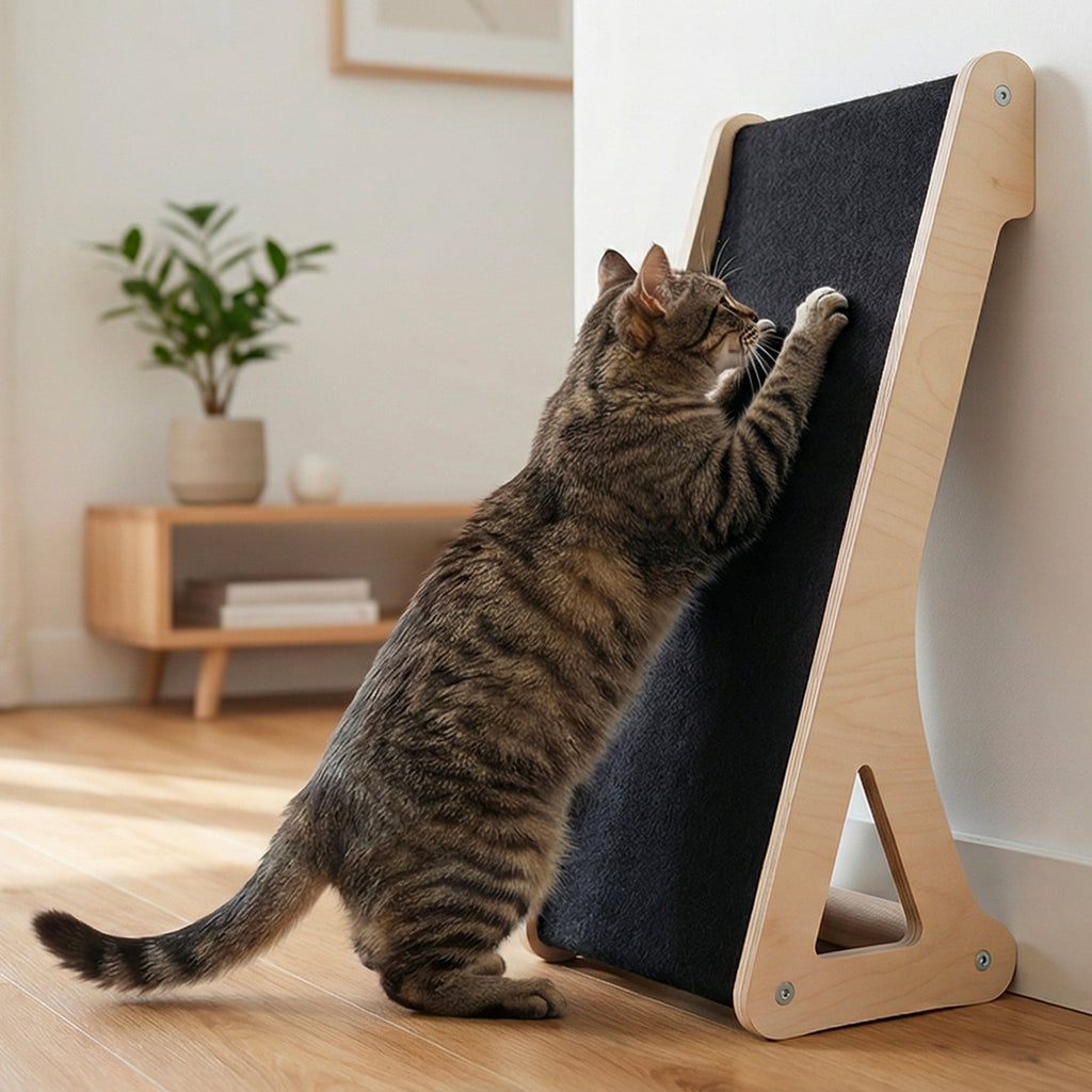 Griffoir Incliné Mural & Sol pour Chat – Fait au Canada 🇨🇦 | Noba Animal Co.