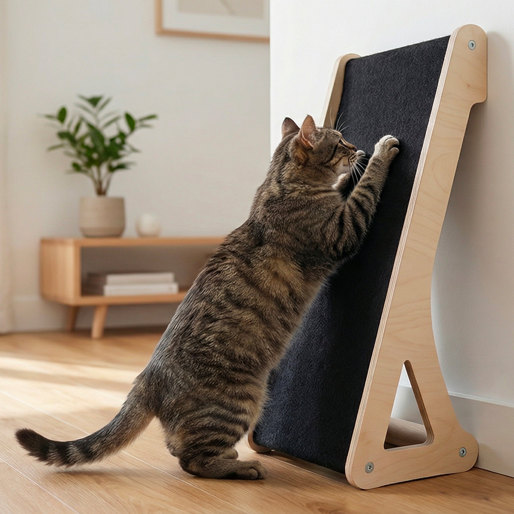 Griffoir Incliné Mural & Sol pour Chat – Fait au Canada 🇨🇦 | Noba Animal Co.