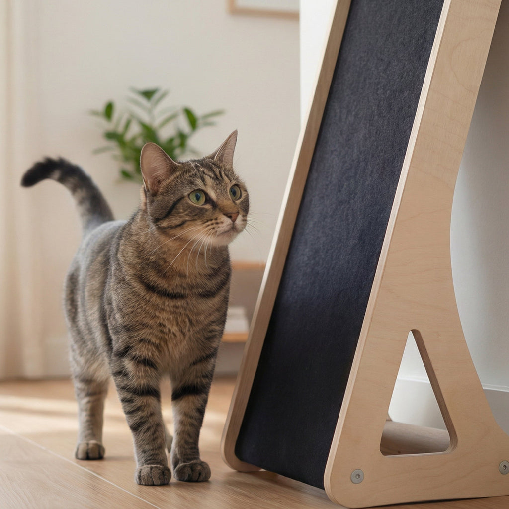 Griffoir Incliné Mural & Sol pour Chat – Fait au Canada 🇨🇦 | Noba Animal Co.