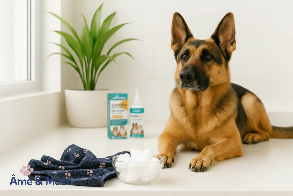Nettoyant pour oreilles pour chien et chat - Âme & muzo