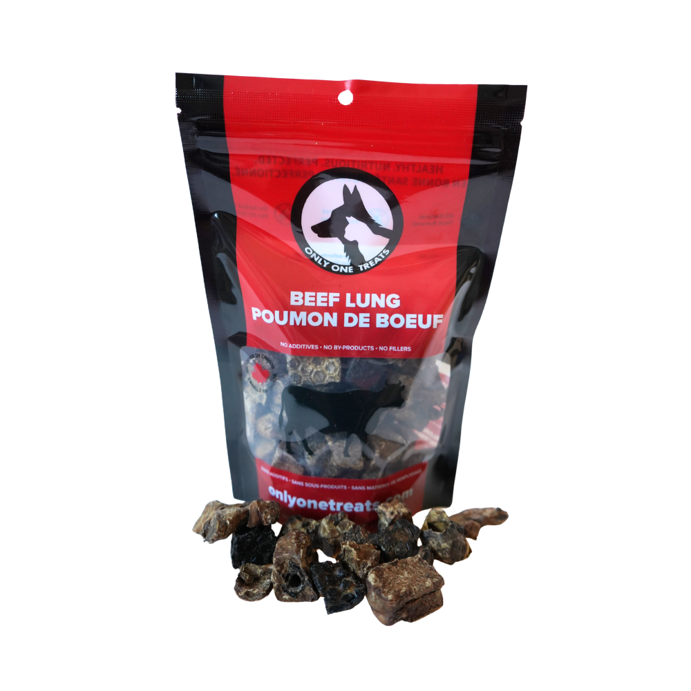 Le Poumon de Bœuf – Gâterie Naturelle Croustillante pour Chien 70g