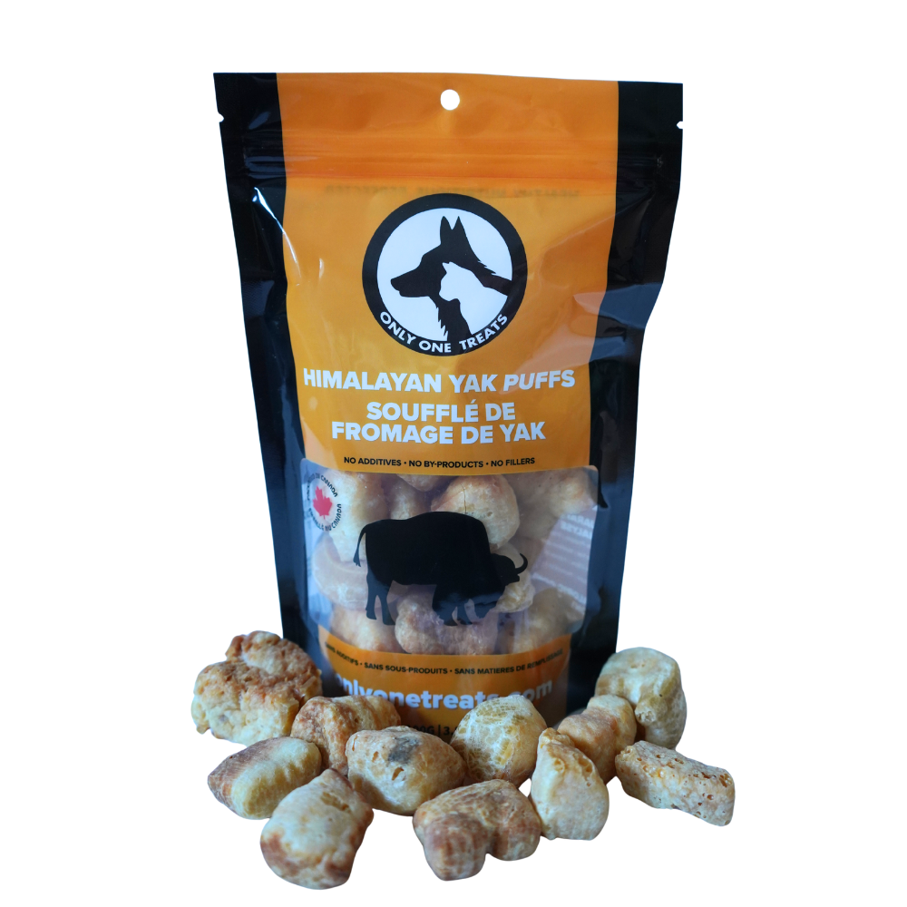 Les Puffs de Yak Snak – Gâterie Soufflée Naturelle pour Chien | 100g