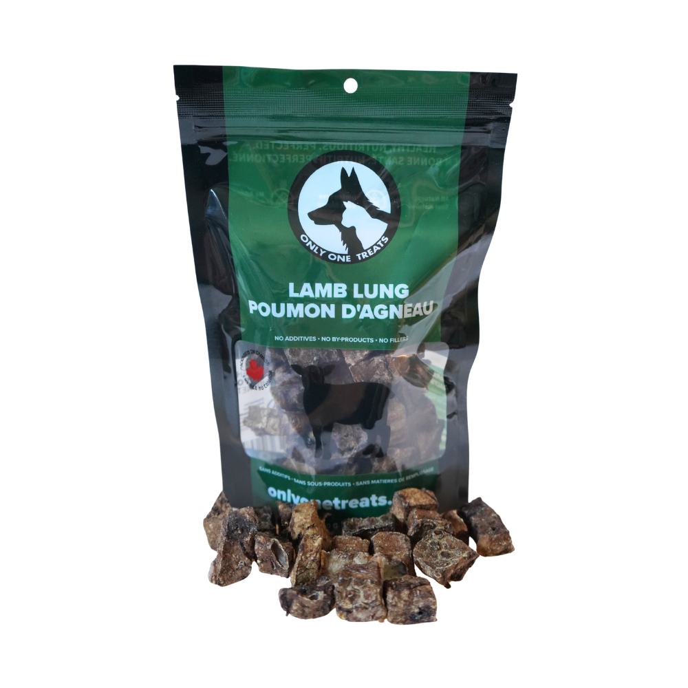 Le Poumon d'Agneau – Gâterie Naturelle Croustillante pour Chien 70g