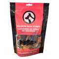 Lanières de peau de saumon – Gâterie Croustillante au Saumon Sauvage Canadien 85g