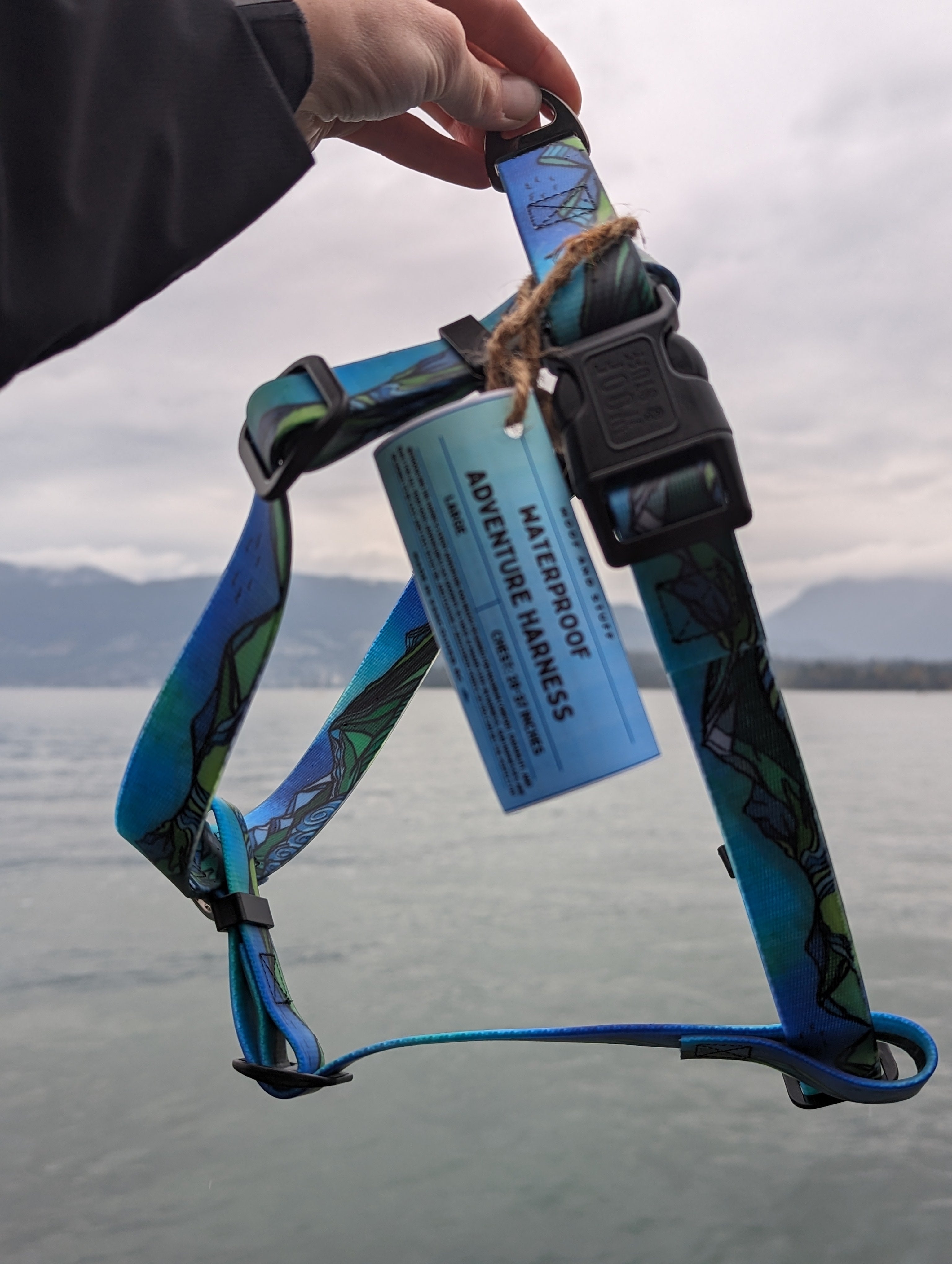 Le Harnais Imperméable West Coast – Harnais Aventure Waterproof pour Chien | Woof & Stuff