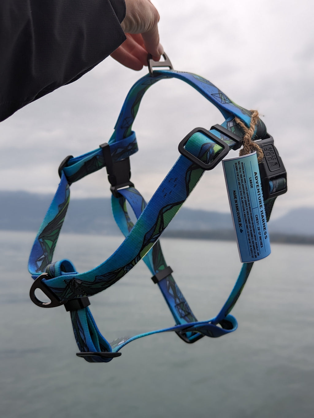Le Harnais Imperméable West Coast – Harnais Aventure Waterproof pour Chien | Woof & Stuff