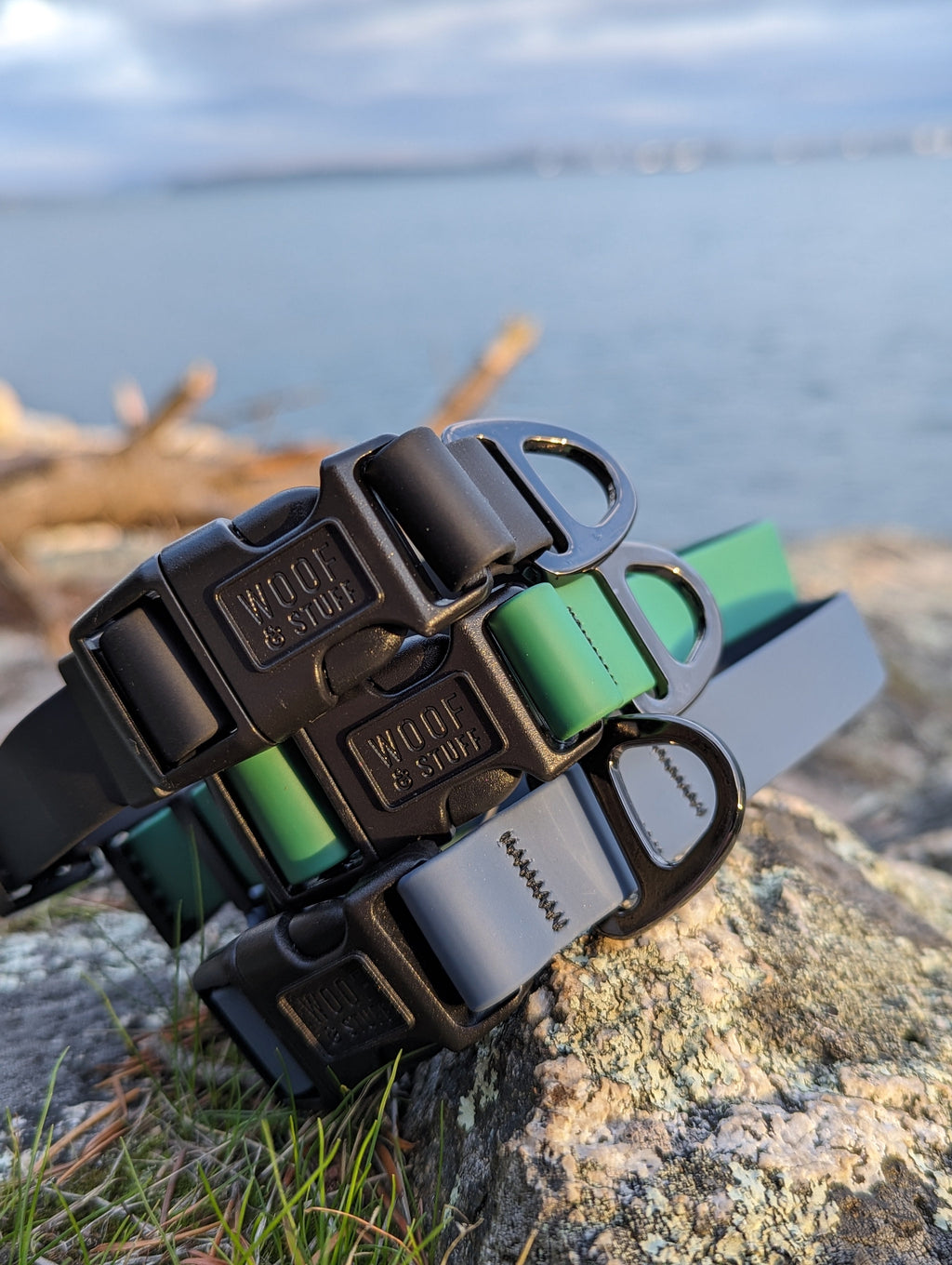 Le Collier Imperméable Raven – Collier Aventure Waterproof pour Chien | Woof & Stuff
