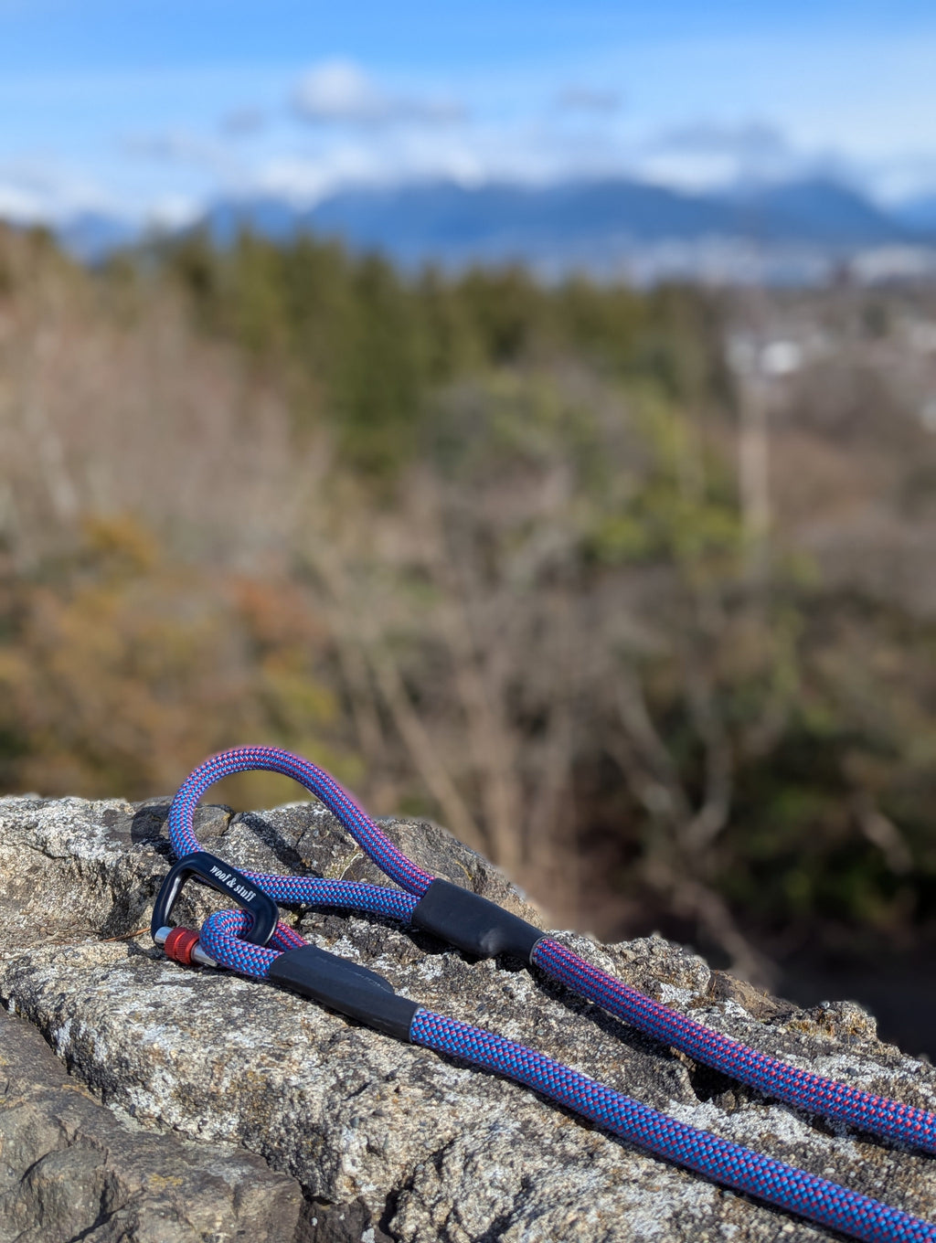 Laisse en Corde d’Escalade Heather – Recyclée & Faite à Vancouver 🇨🇦 | Woof & Stuff