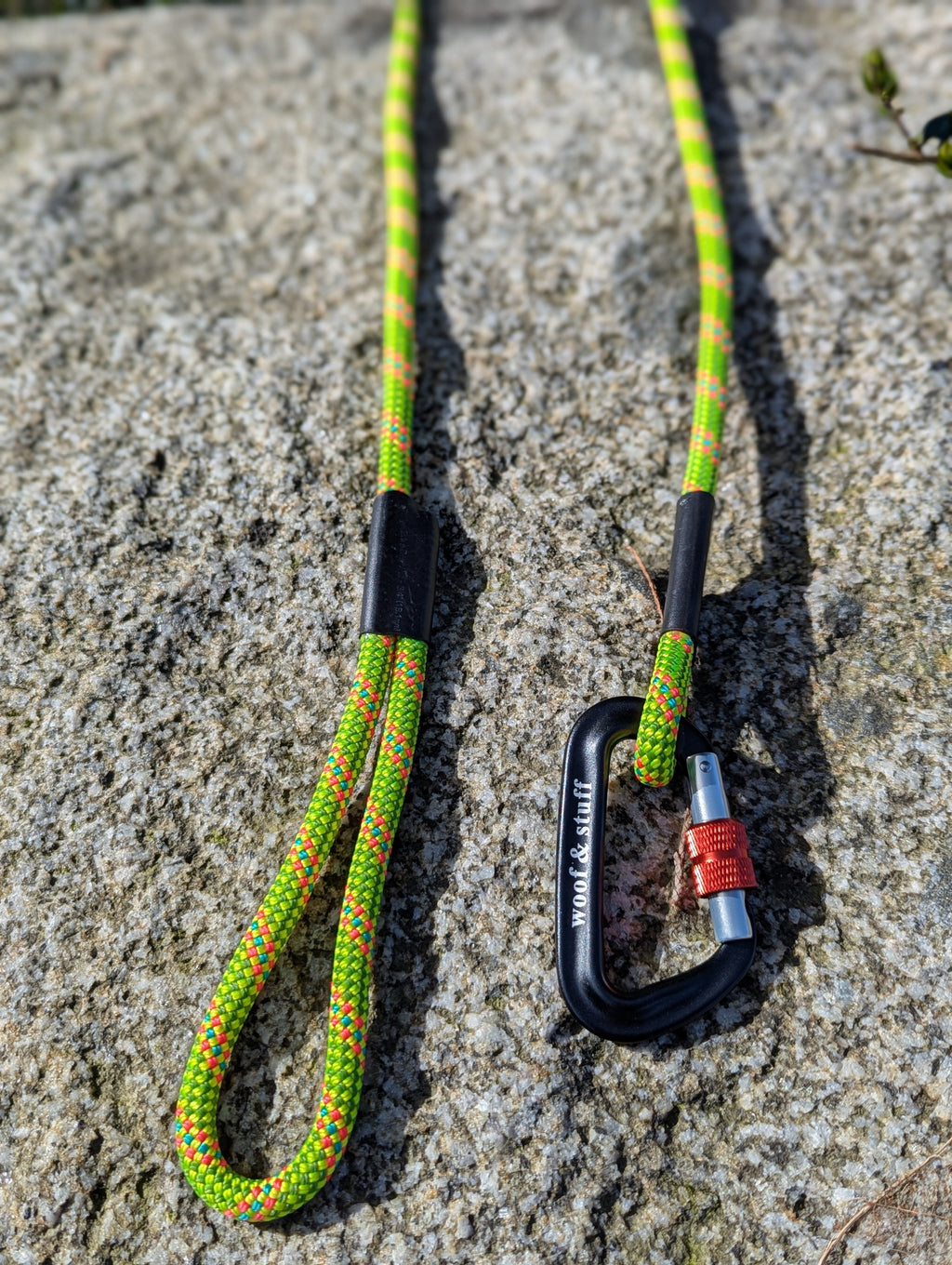 La Laisse en Corde Lichen – Laisse Éco-Responsable en Corde d'Escalade pour Chien | Woof & Stuff