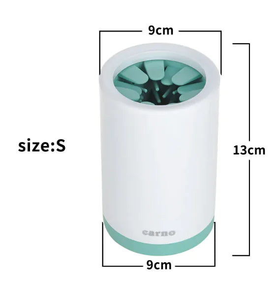 Pattes propres chiens verts âme & muzo