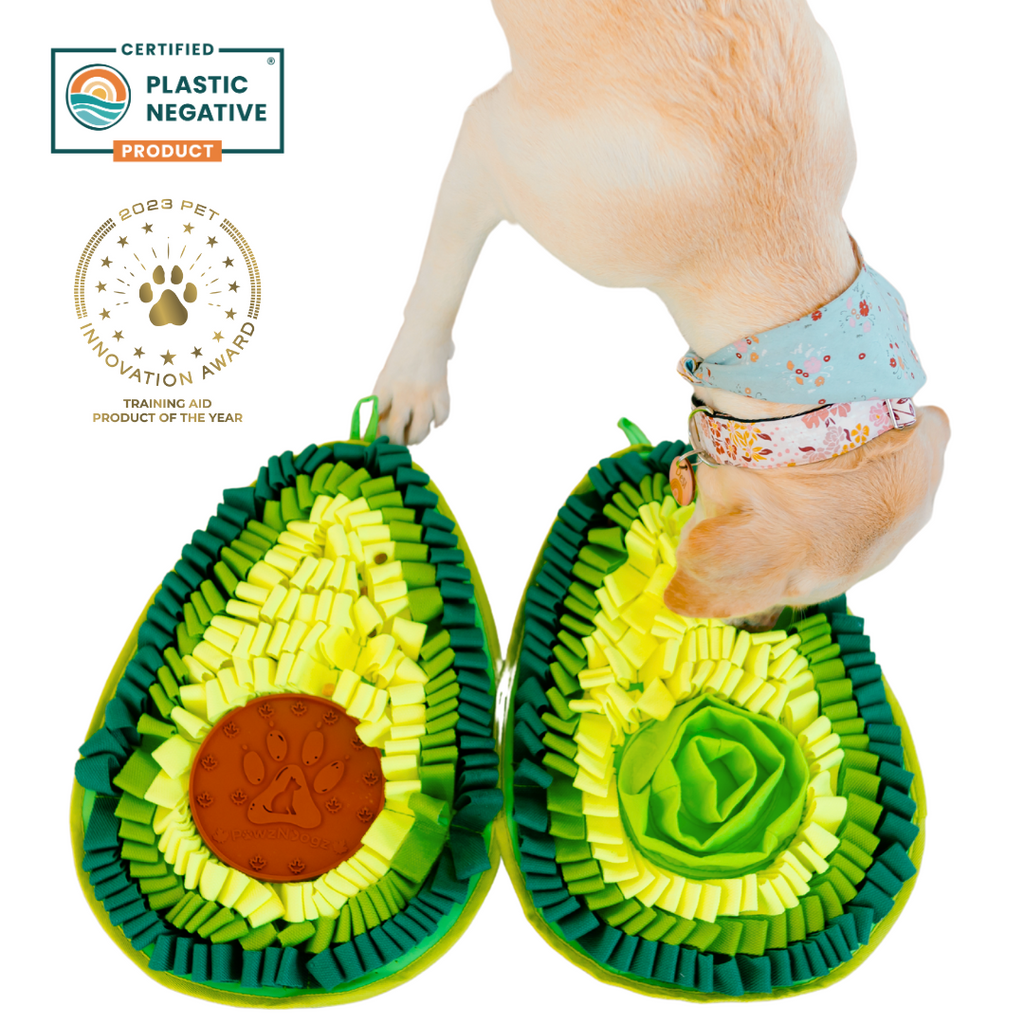 Tapis de fouille Delicious Avocado™ –  2 en 1 | PawzNDogz
