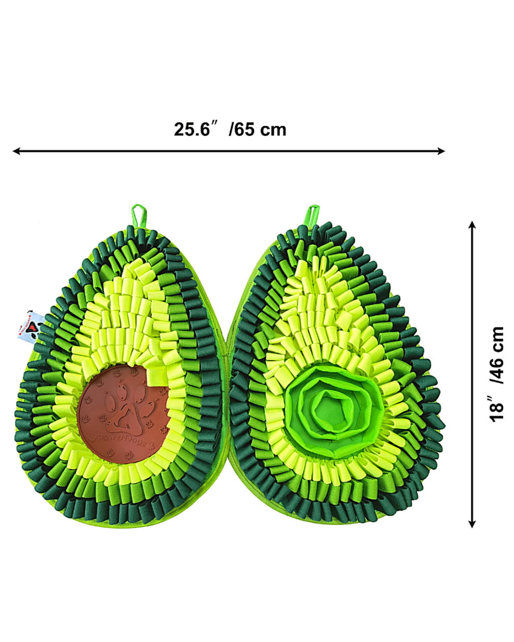 Tapis de fouille Delicious Avocado™ –  2 en 1 | PawzNDogz