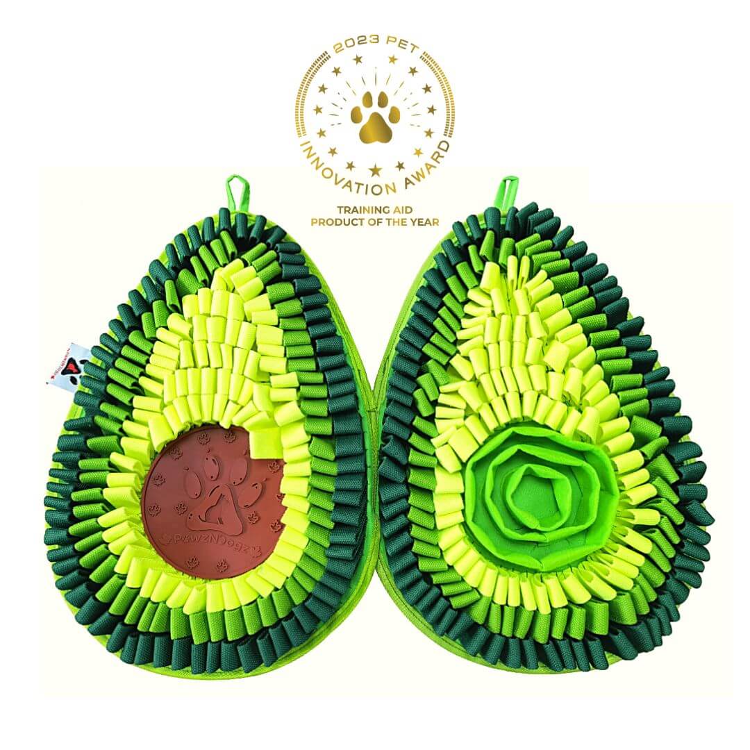 Tapis de fouille Delicious Avocado™ –  2 en 1 | PawzNDogz
