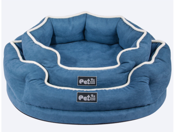 Coussin moelleux et enveloppant pour Chien et Chat - Lit orthopédique en Mousse Mémoire - Housse Lavable