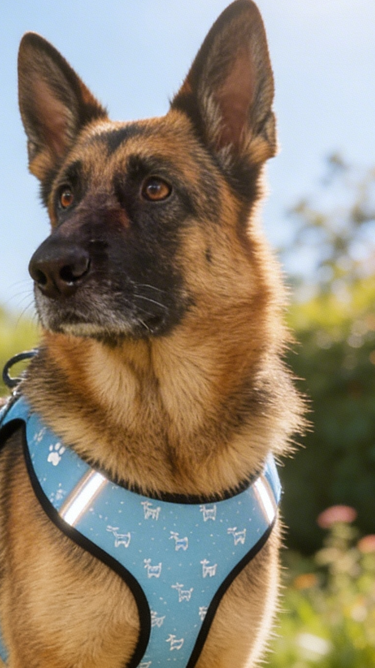 Ensemble de promenade pour chien - Harnais avec Laisse et accessoires pour Chien - Confort & Style