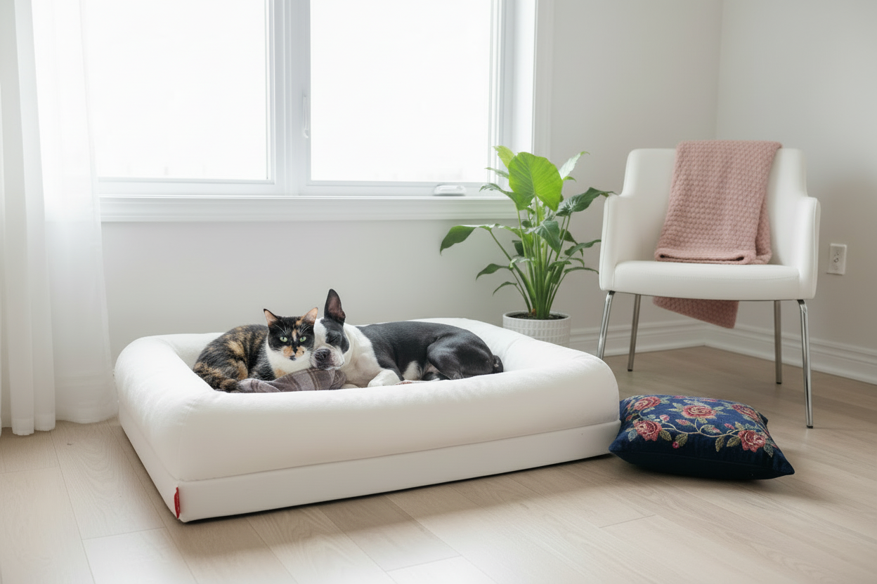 Lit premium avec Alice et Méo - duo confort