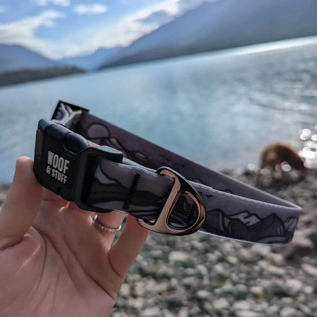 Le Collier Impermeable Moonlight – Collier Aventure Waterproof pour Chien | Woof & Stuff