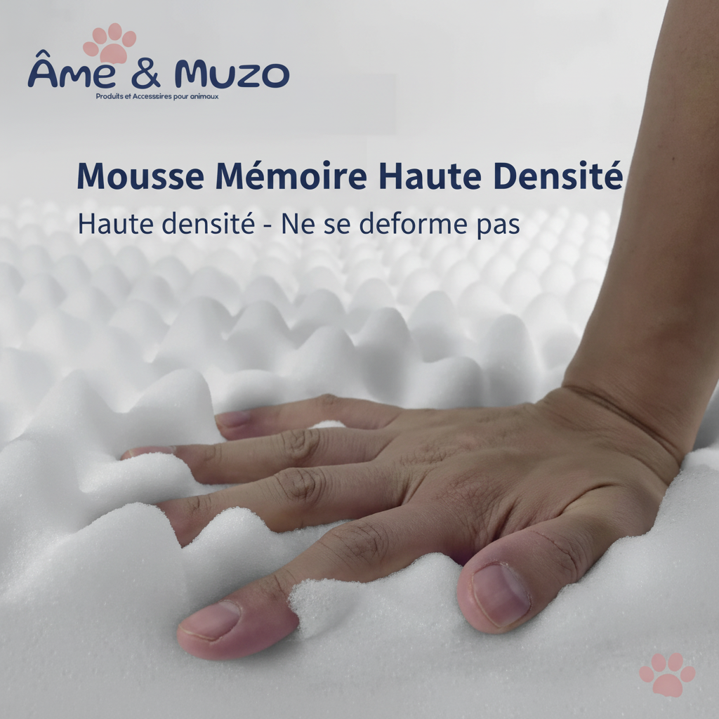 Mousse mémoire haute densité - Âme & Muzo