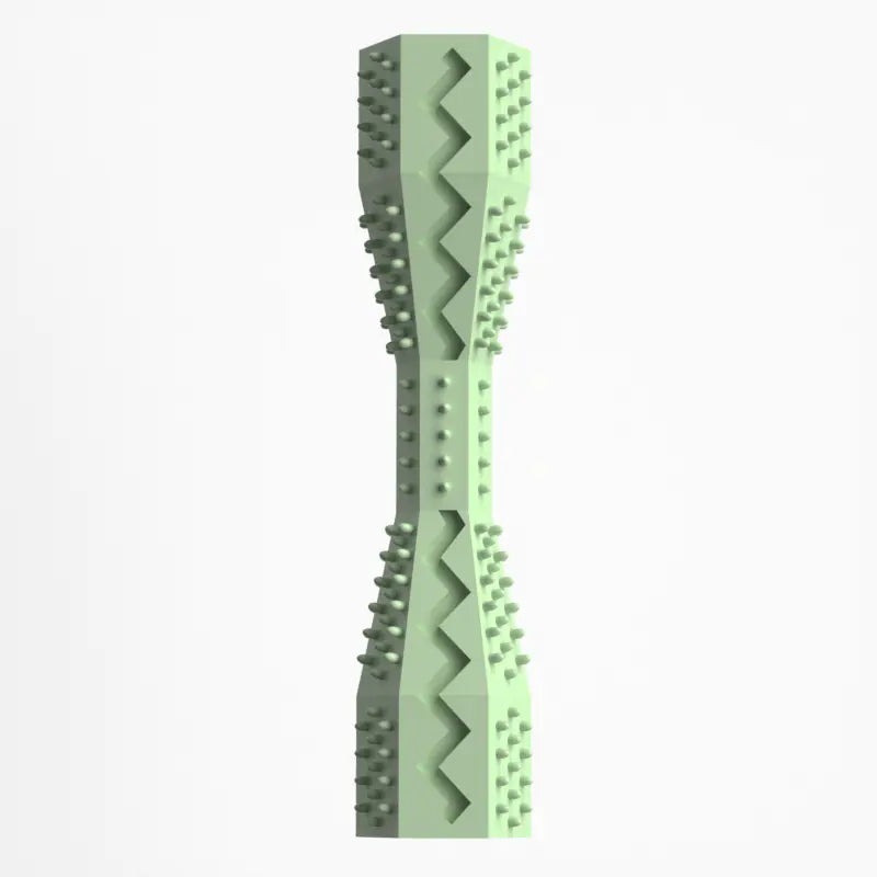 Jouet dentaire chien vert - Matériau premium non toxique