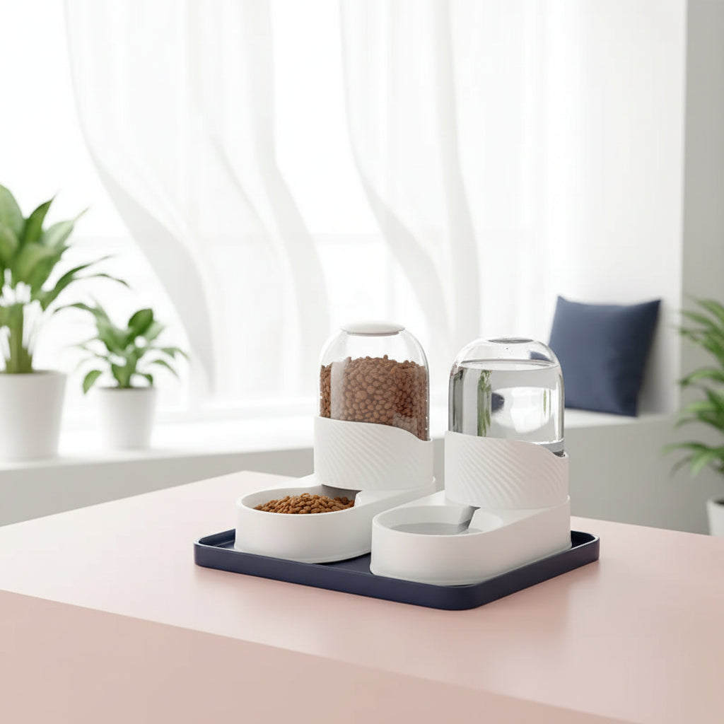 Distributeur à nourriture pour chien et chat - Âme & Muzo