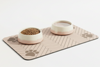 Tapis de repas fond blanc — Âme & Muzo