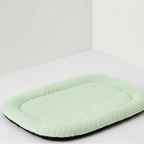 Tapis rafraîchissant forme ovale vert menthe