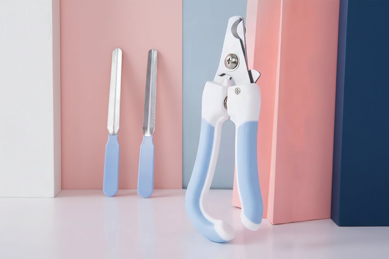 Coupe-Ongles pour Chien et Chat - Kit de Toilettage Professionnel